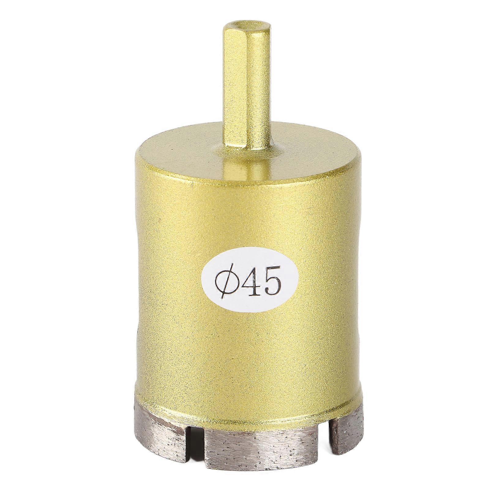 Hole Saw Drill Bit Triangular Shank for Marble Ceramic Tile Concrete Wall 40-60mm45mm