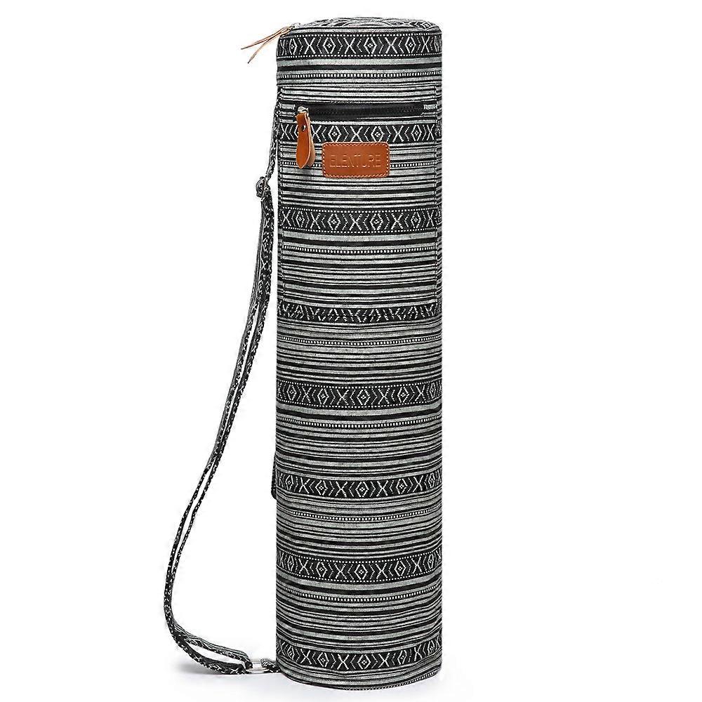 Yoga mat bag for 1/4" or 1/3" thick mats