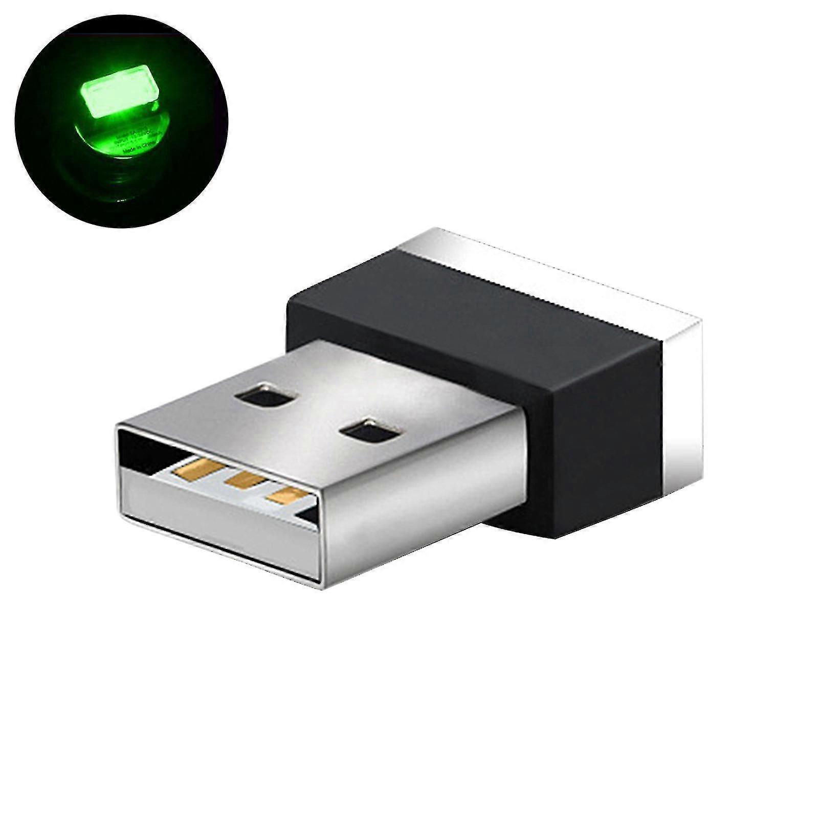 Usb Ambient Light Universal Decorative Mini Auto Interior Plug-in Led Neon Ambient Lamp For Car
