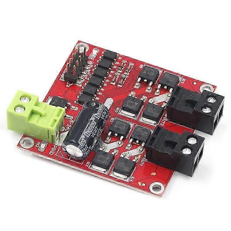 12V 24V 7A 160W Dual DC Motor Driver Module H-bridge L298 Control Signal -X