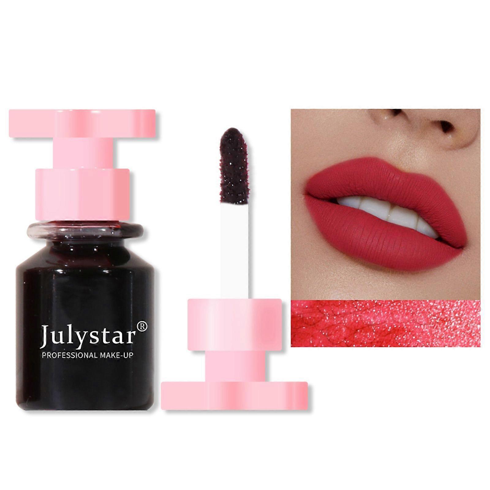 Moisturizing Lip Glaze Long Lasting Non-Fading Lip Dye Makeup Non-Stick Lip Gloss Matte Lipstick