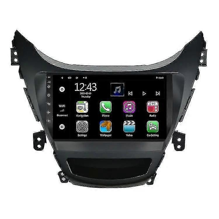 Kirinavi Wc-hu80sanrioroid 11.0 car audio player touch screen DVD GPS navigator 9 inches for Hyundai