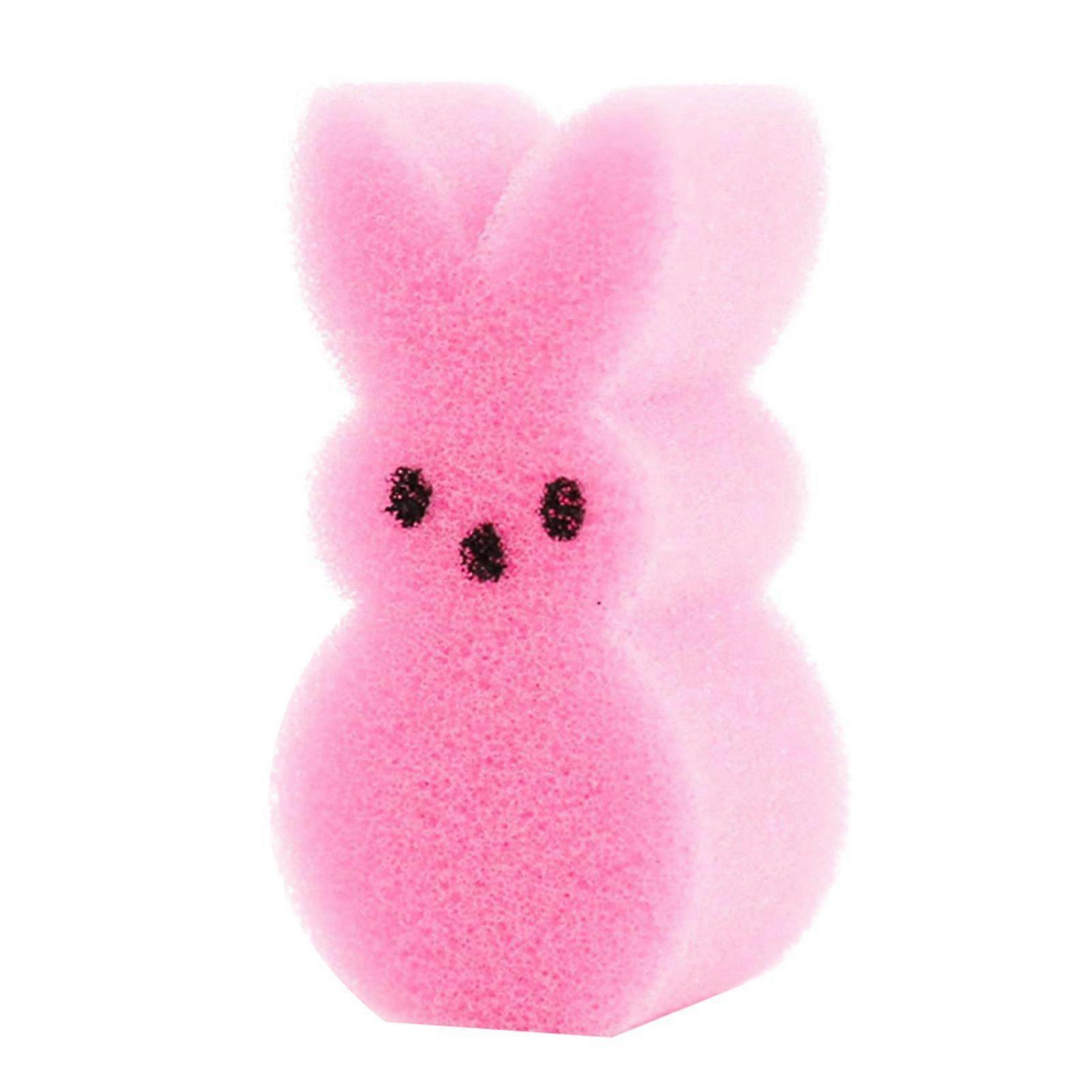 60PCS Easter Peep Bunny Vase Filler Vibrant Colors Adorable Easter Decoration for Table Centerpiece
