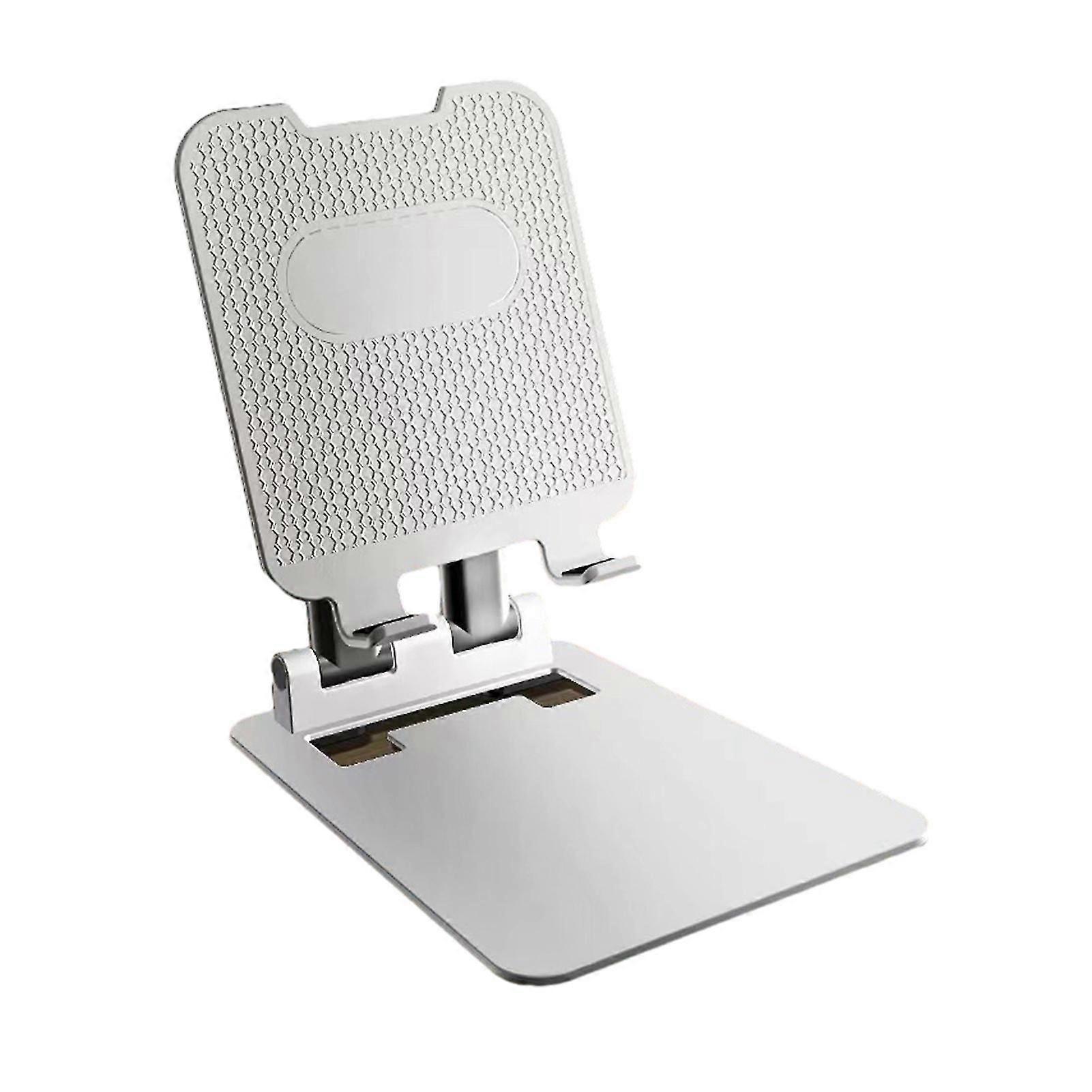 Tablet Phone Holder Stand Secure Grip 180-degree Rotation Telescopic Height Adjustable Stable Support Foldable Bracket