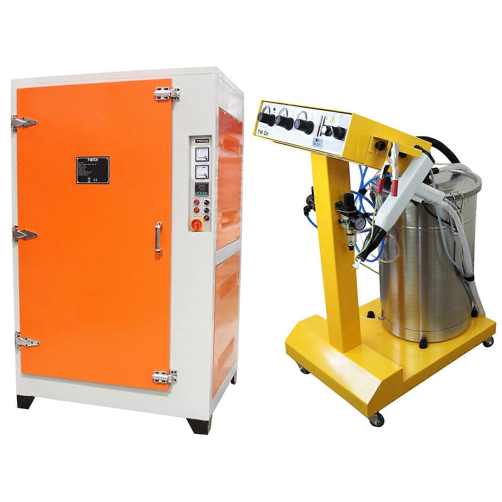 Electrostatic Powder Coating Machine With Wet Paint Drying Curing Oven Chamber Machine Industrial