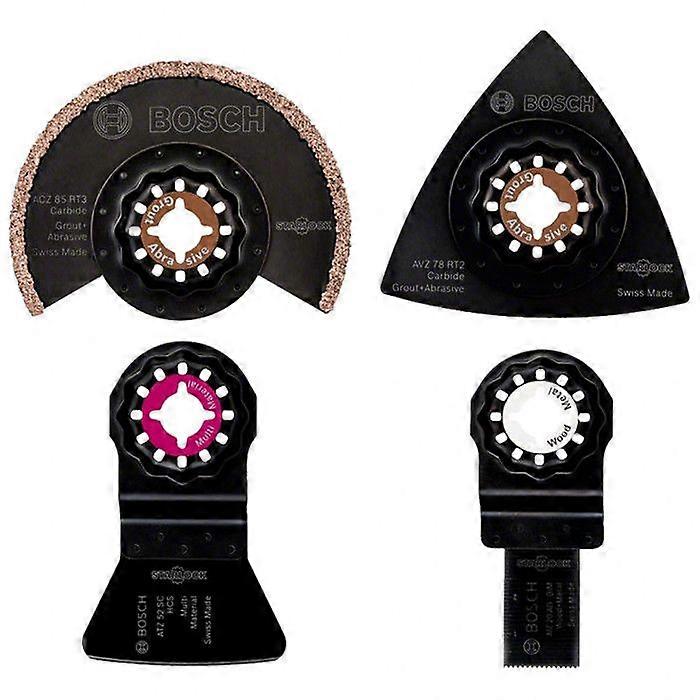 Tiling accessories set for multifunction tool