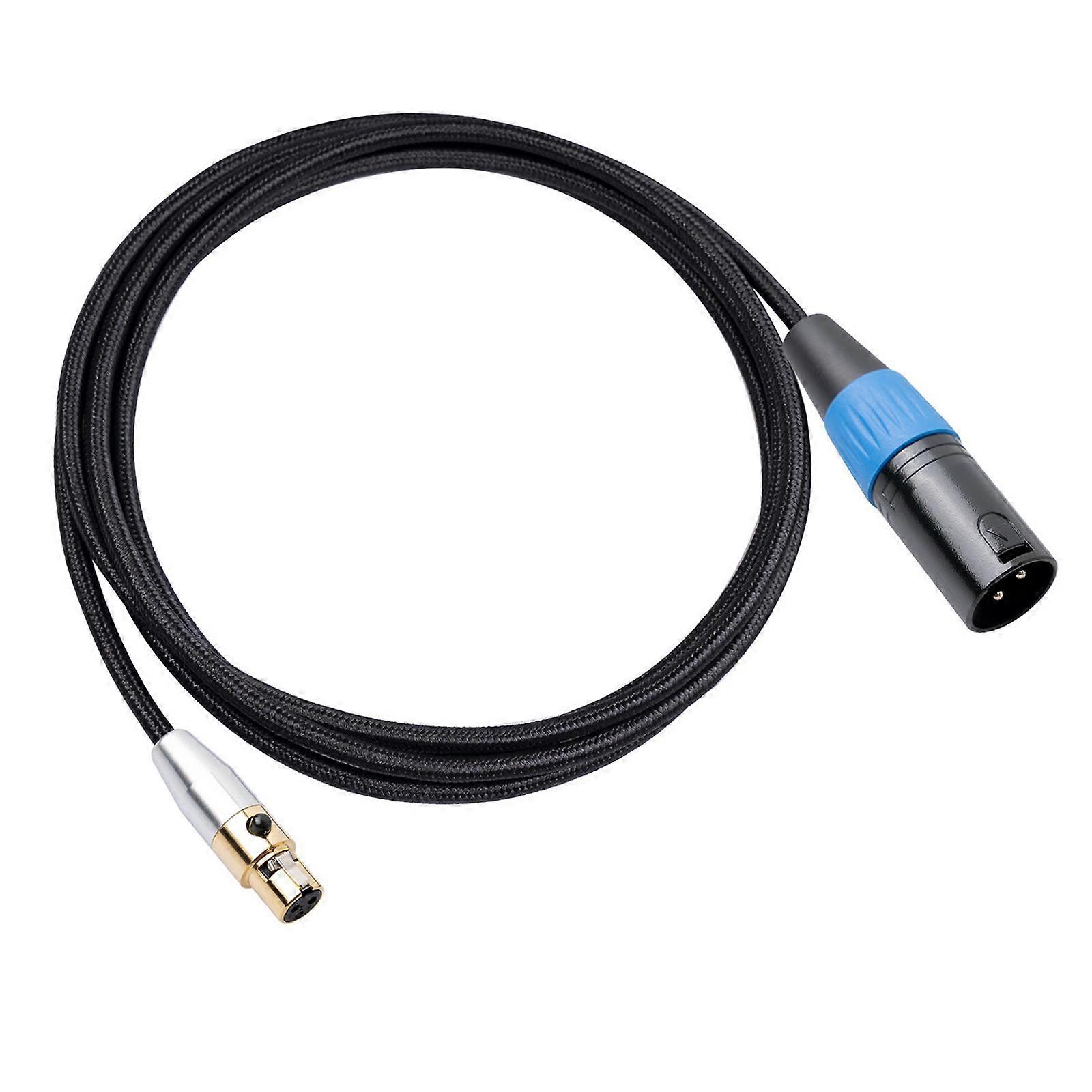 3 pin xlr female microphone cable adapter 2M