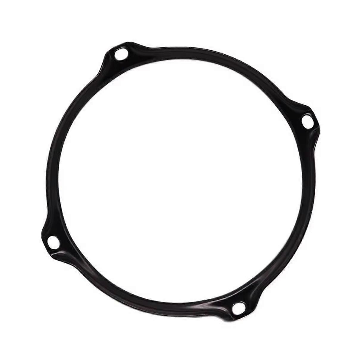 Drum Hoop for 6Inch Snare Drum Percussion Instrument Parts Black