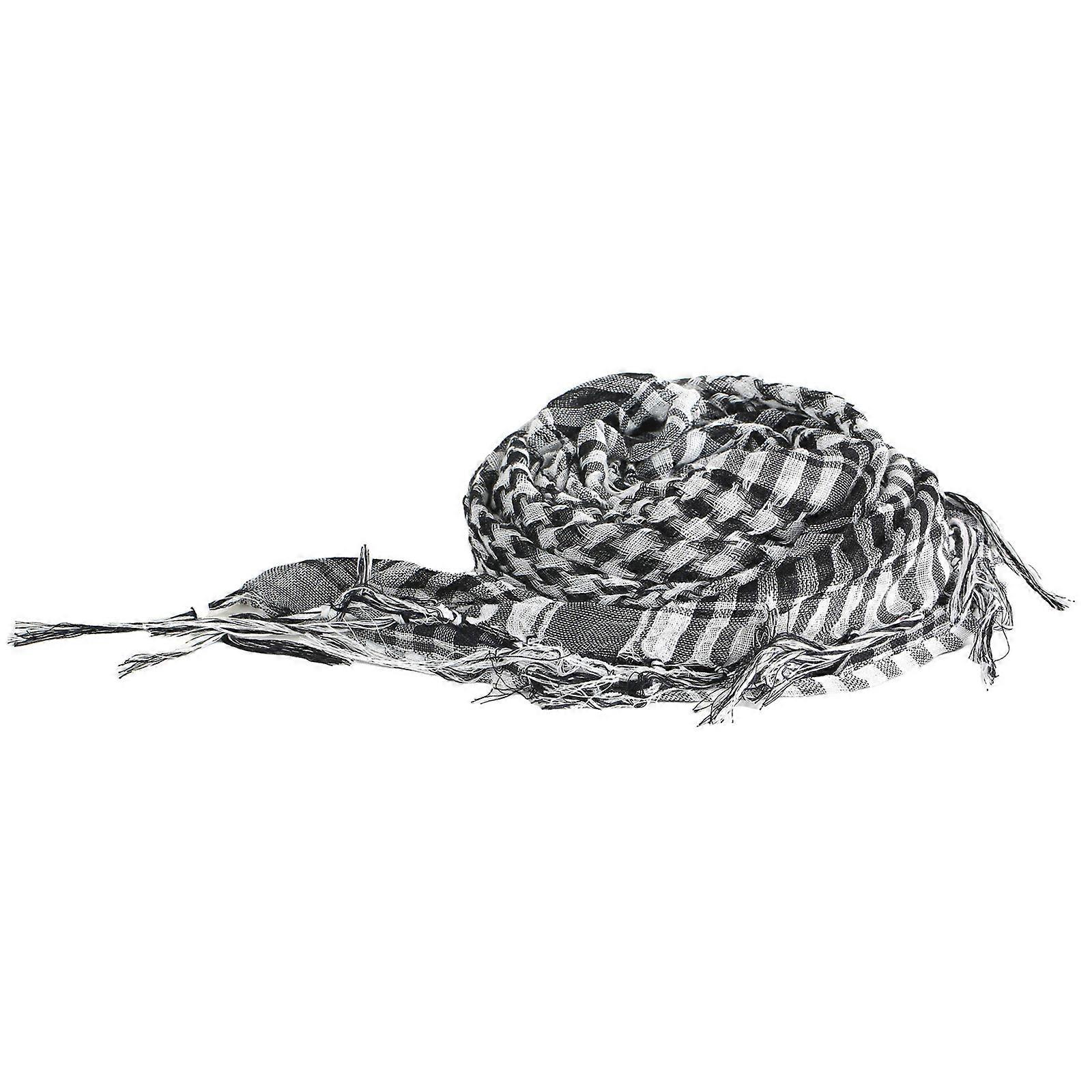 Arab Desert Scarf, Houndstooth, Soft and Comfortable, Suitable for Hiking, Camping, and Cycling Multipurpose Scarf Shawl