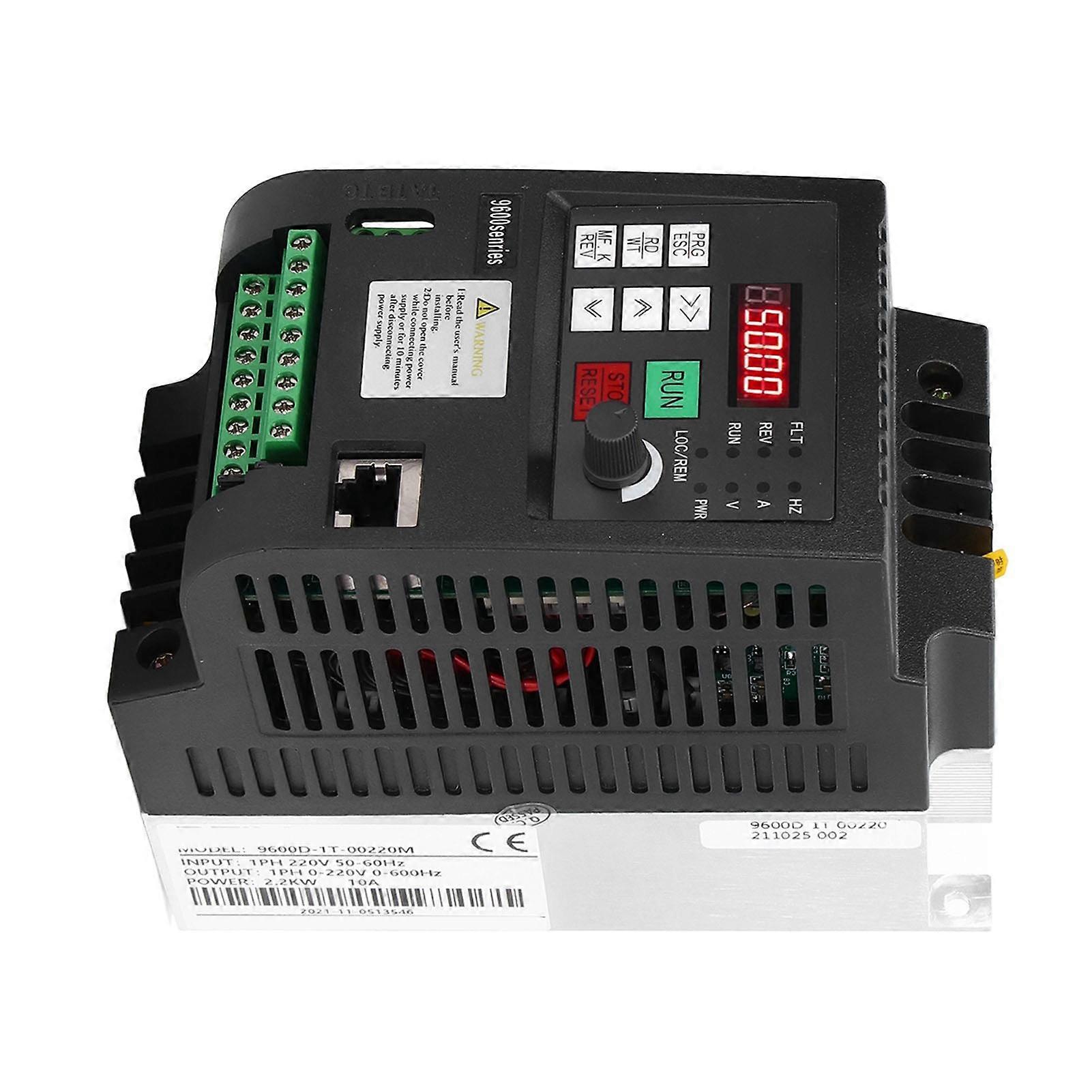 NFLIXIN VFD Single Phase 220V 2.2kW Motor Speed Controller