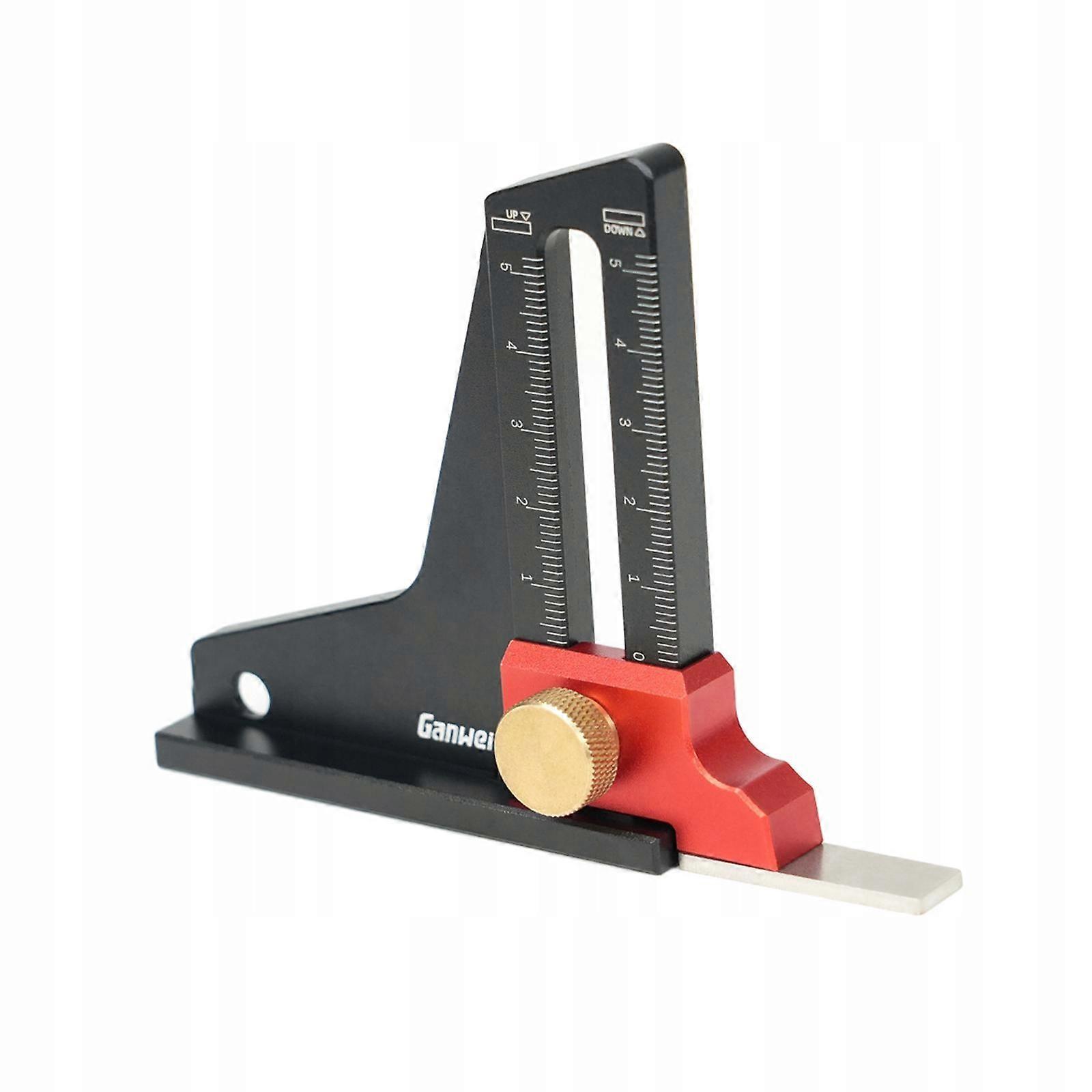 Depth Gauge Ruler For Woodworking. Precision Aluminum Alloy