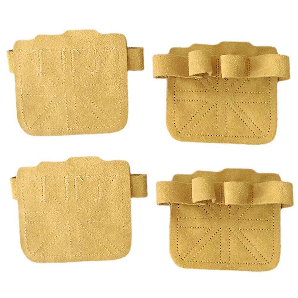 Four-Finger Palm Guard Fitness Hand Guard Wear-Resistant Gloves,C