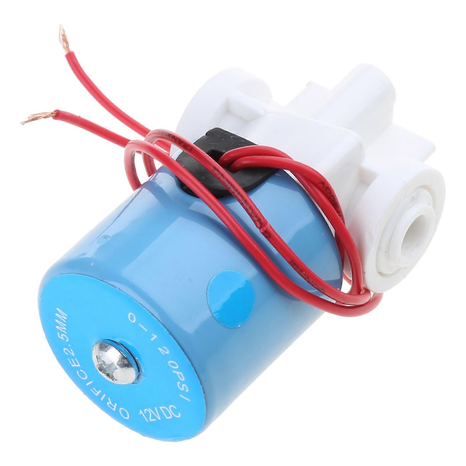 1/4" Quick Connect Water Inlet Solenoid for Valve Household Pure-water Machine P Multicolor