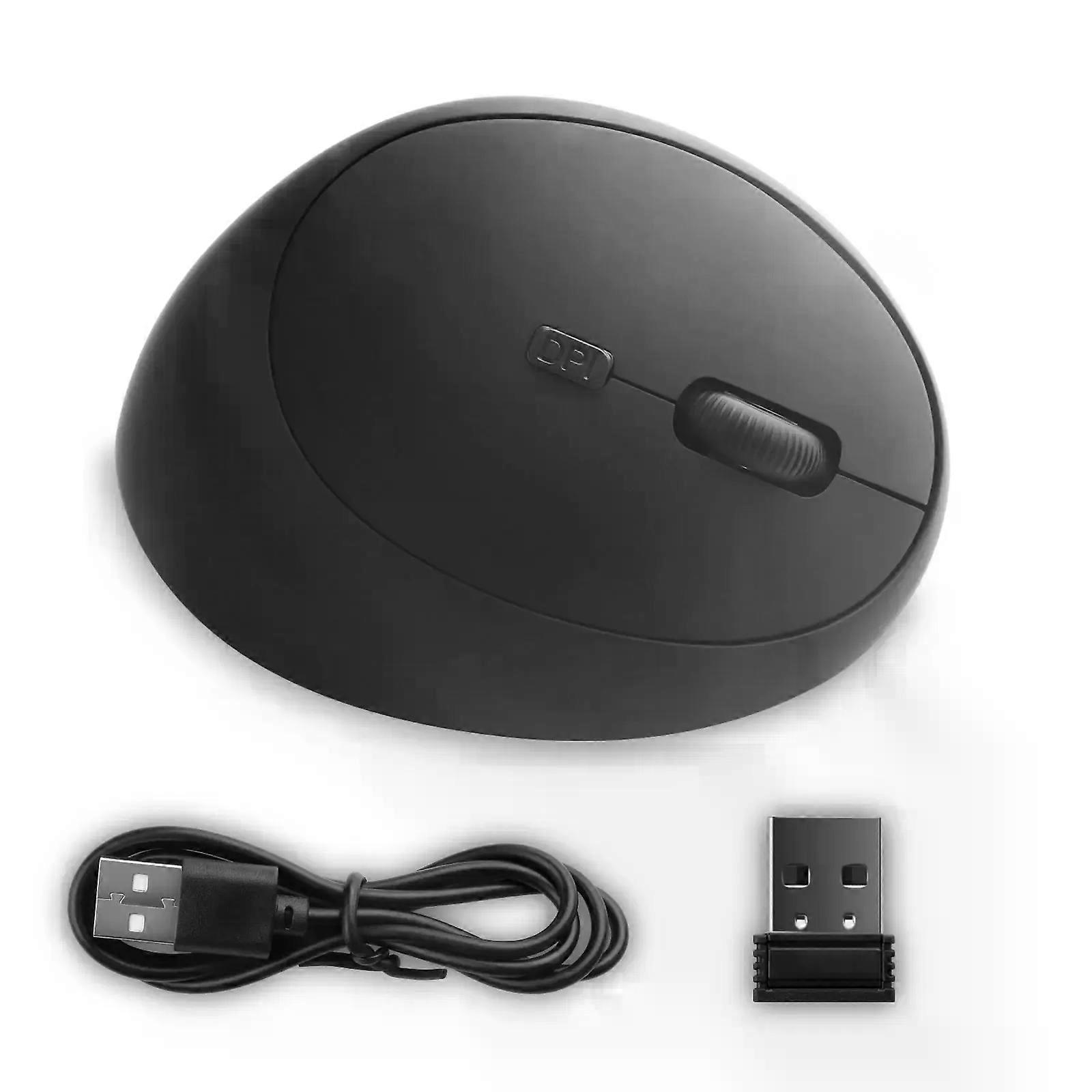 Wireless 2.4G Mouse Rechargeable DPI Adjustable Button Low Noise Button Wireless 2.4G Connection Office Use Wrist Health Mice