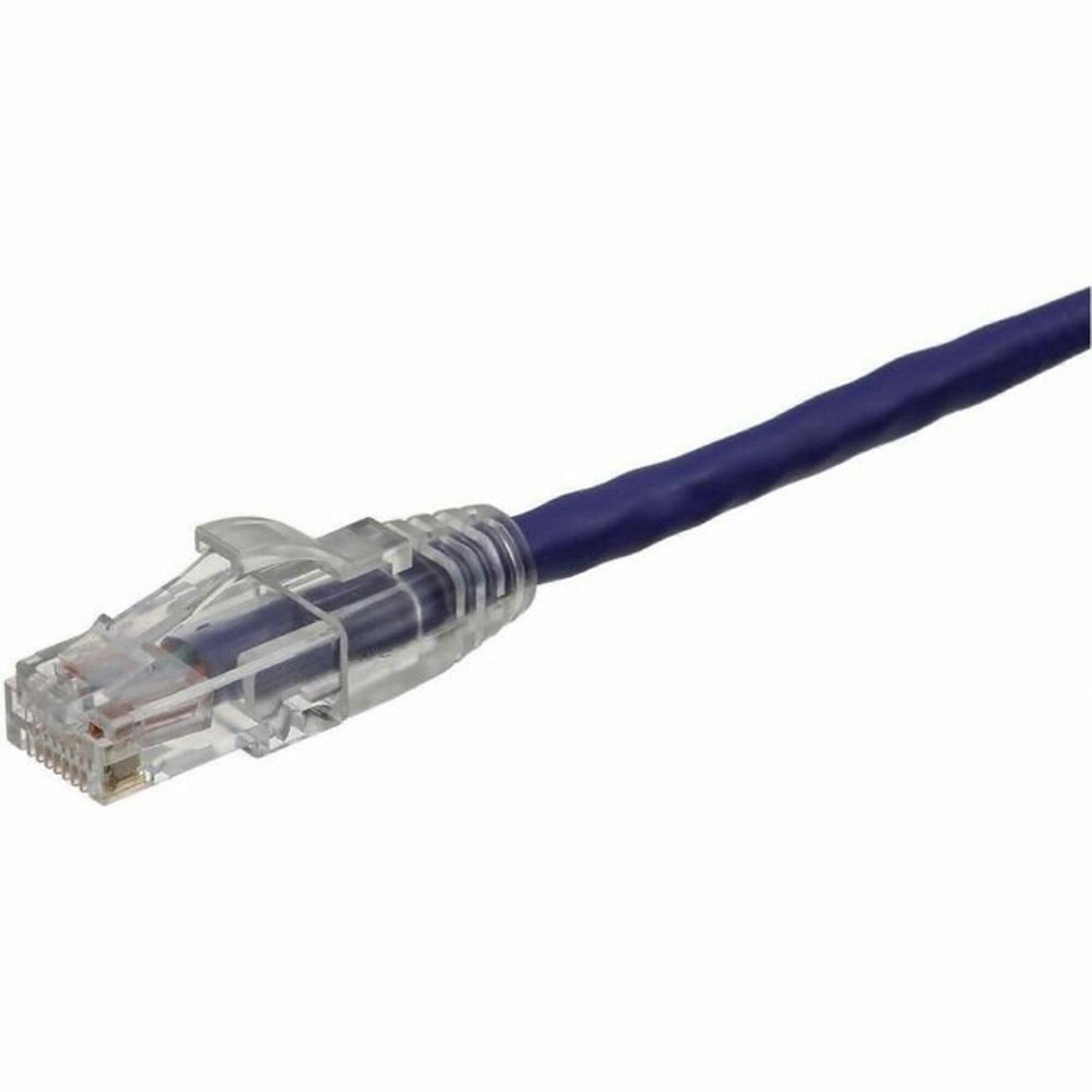 Memory - AXG98417 4FT CAT6 Snagless Shielded (STP) Patch Cable - Purple - TAA Compliant