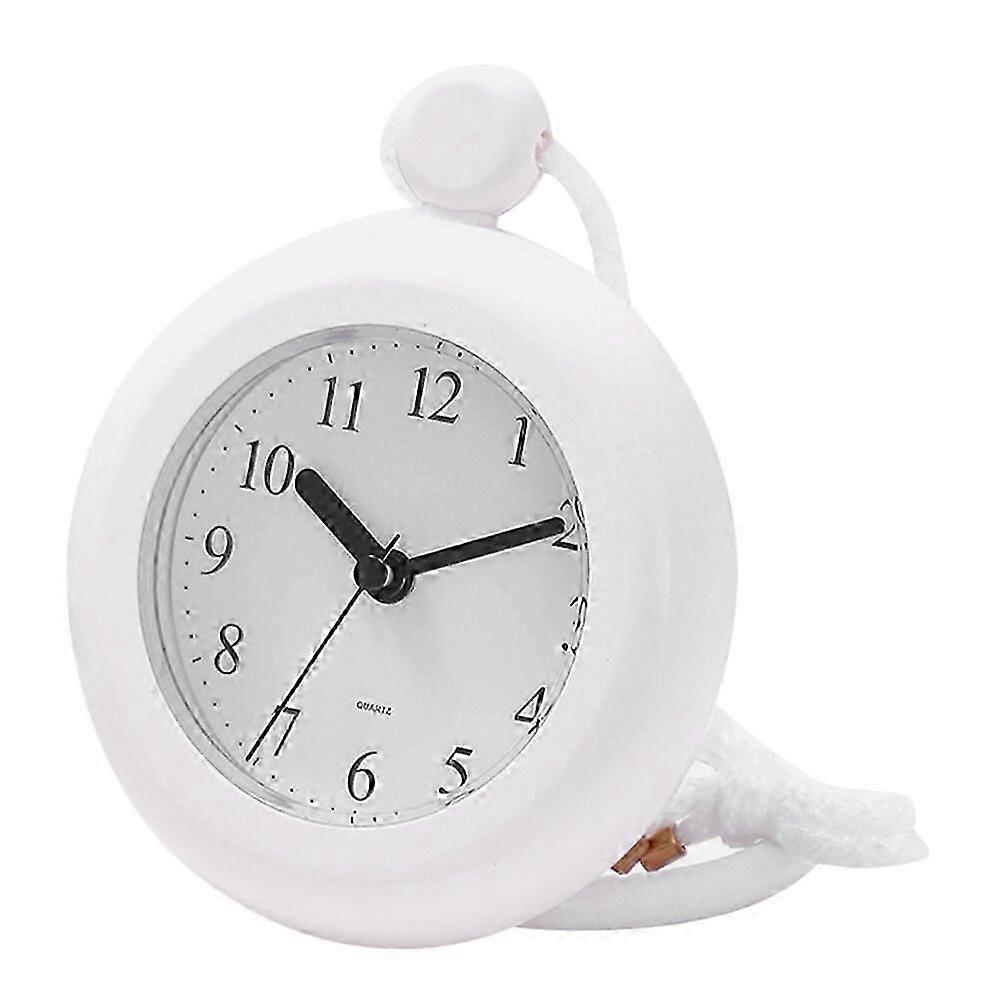 Bathroom Clock Waterproof Shower Clock Hanging Table Clock for Kitchen