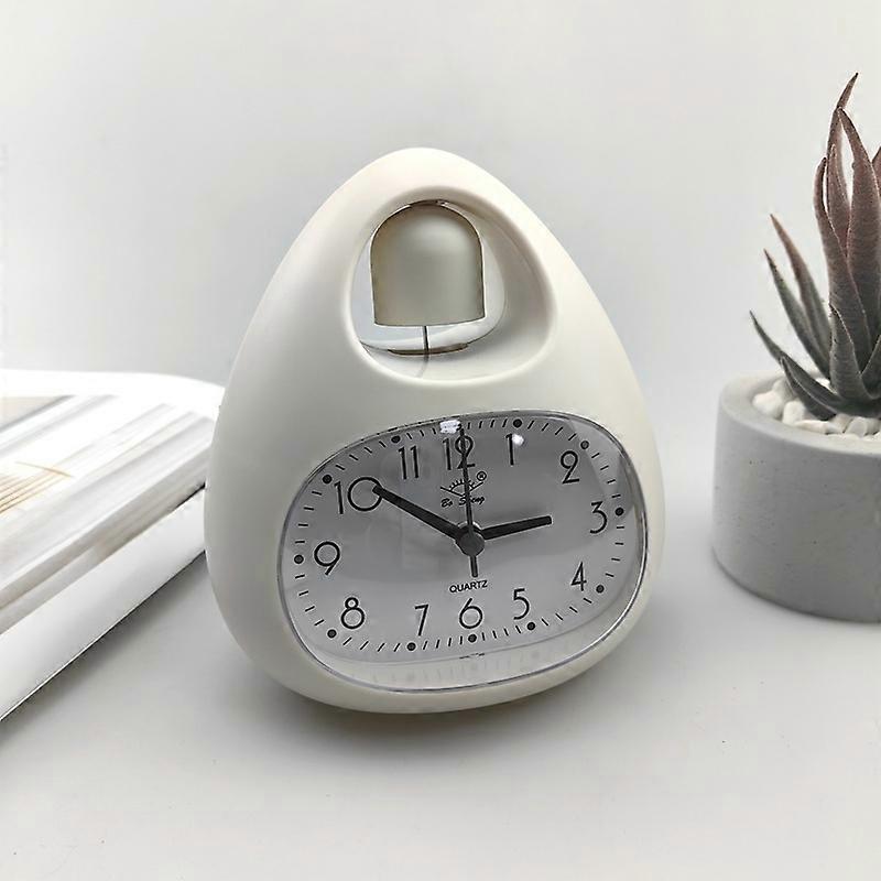 GH809 Egg-shaped Desktop Children Alarm Clock Bedside Cute Belling Clock