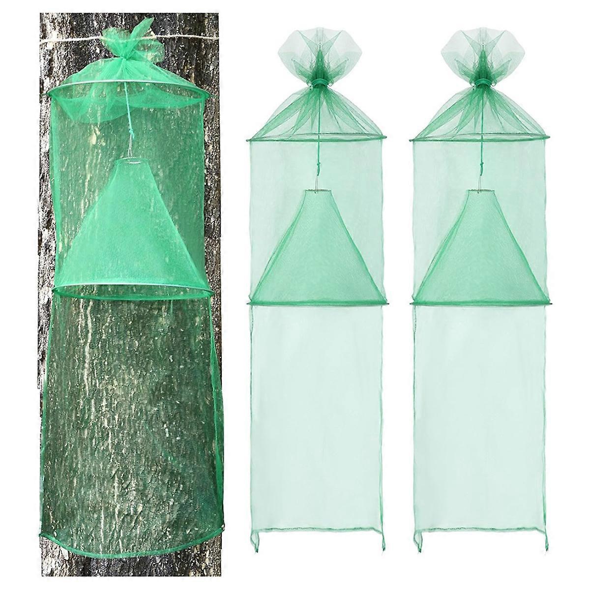 2 Pack Spotted Lanternfly Traps Lantern with Rope and Nails Set 2