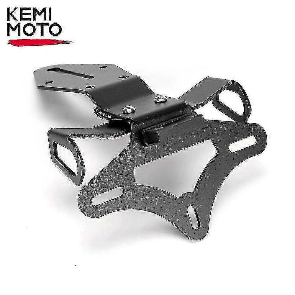 For For KAWASAKI ZX-10R ZX10RR 2016 2017 2018 2019 License Plate Frame Holder Bracket Tail Tidy Fender Eliminator with LED Light