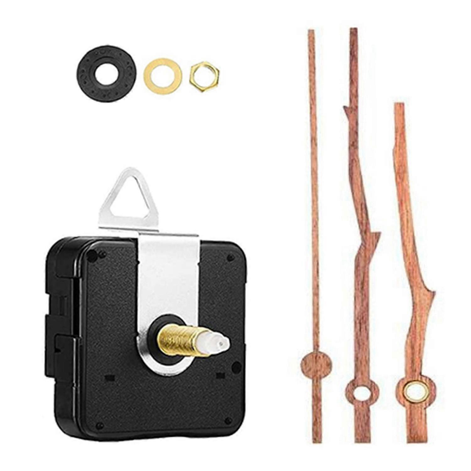 DIY Silent Quartz Movement Mechanism Wall Clock 20mm Hands Clock Compatible with 12 Inch Clock Repla