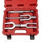 Ball Joint Tie Rod Separator Tool Set 5 Pieces - Heavy Duty Pitman Wedge and Pickle Fork for Auto Repair