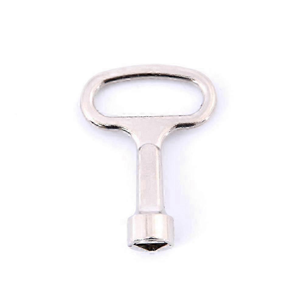 Metal Triangle Socket Spanner Key for 8mm Triangular Panel Lock Designed for Cupboard Train