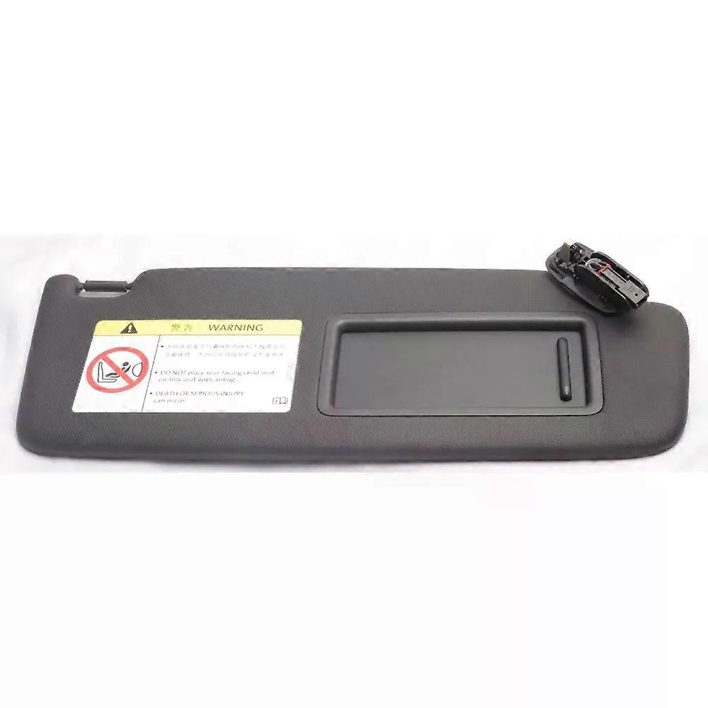 Black Sunvisor compatible for   A4L B9 A5 2017-2022 Sun Visor Light Shield Makeup Mirror Assembly