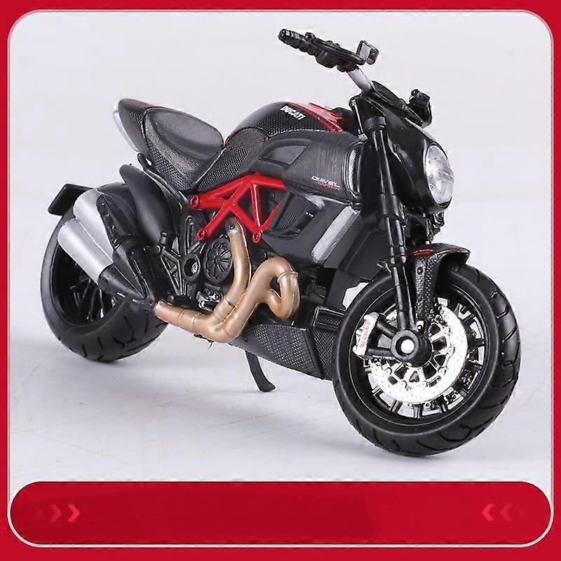 Ducati  1:18 Motorcycle Model Toy Motorcycle with Base