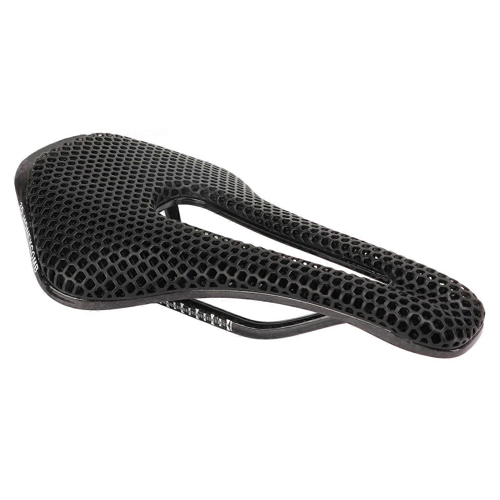 3D printed bicycle saddle, hollow structure in the middle, lightweight and breathable racing cushion