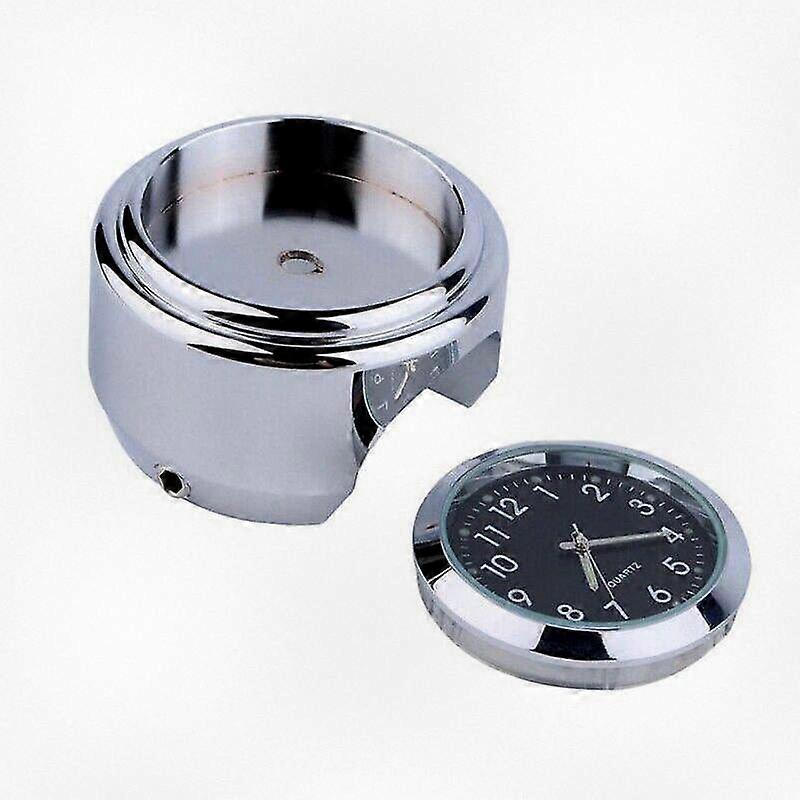 All-Weather 7/8 Inch Motorcycle Handlebar Clock and Watch Holder