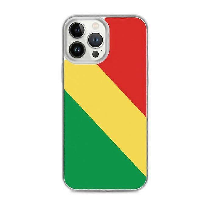 Congo Republic Flag Phone Case - iPhone 13 Pro Max