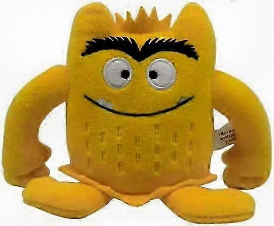 Une jolie poupée émotionnelle qui aide à identifier l'humeur de votre enfant et constitue un excellent cadeau pour les enfants, 15 cm/5,9 pouces (jaune heureux)