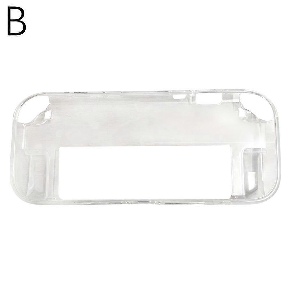 for NintendoSwitch 2 Game Console Protective Case Clear/Black Soft Shell