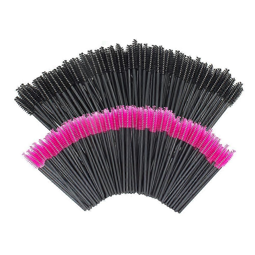 Eyelash Brushes Mascara Wands for Eyelash Extensions, Disposable, Soft Fiber, 100 Pack, Professional Use
