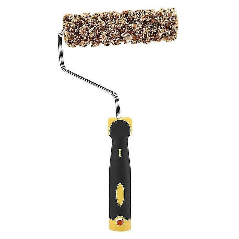 Textured Liquid Wallpaper Paint Roller Brush with Imitation Seaweed Sponge Pattern