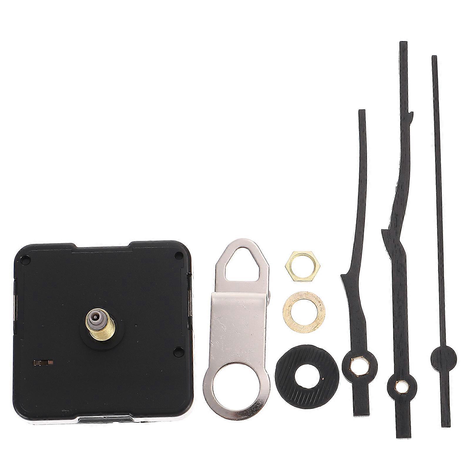 Quartz Clock Work Set, med stabil mekanisme for DIY veggklokker,