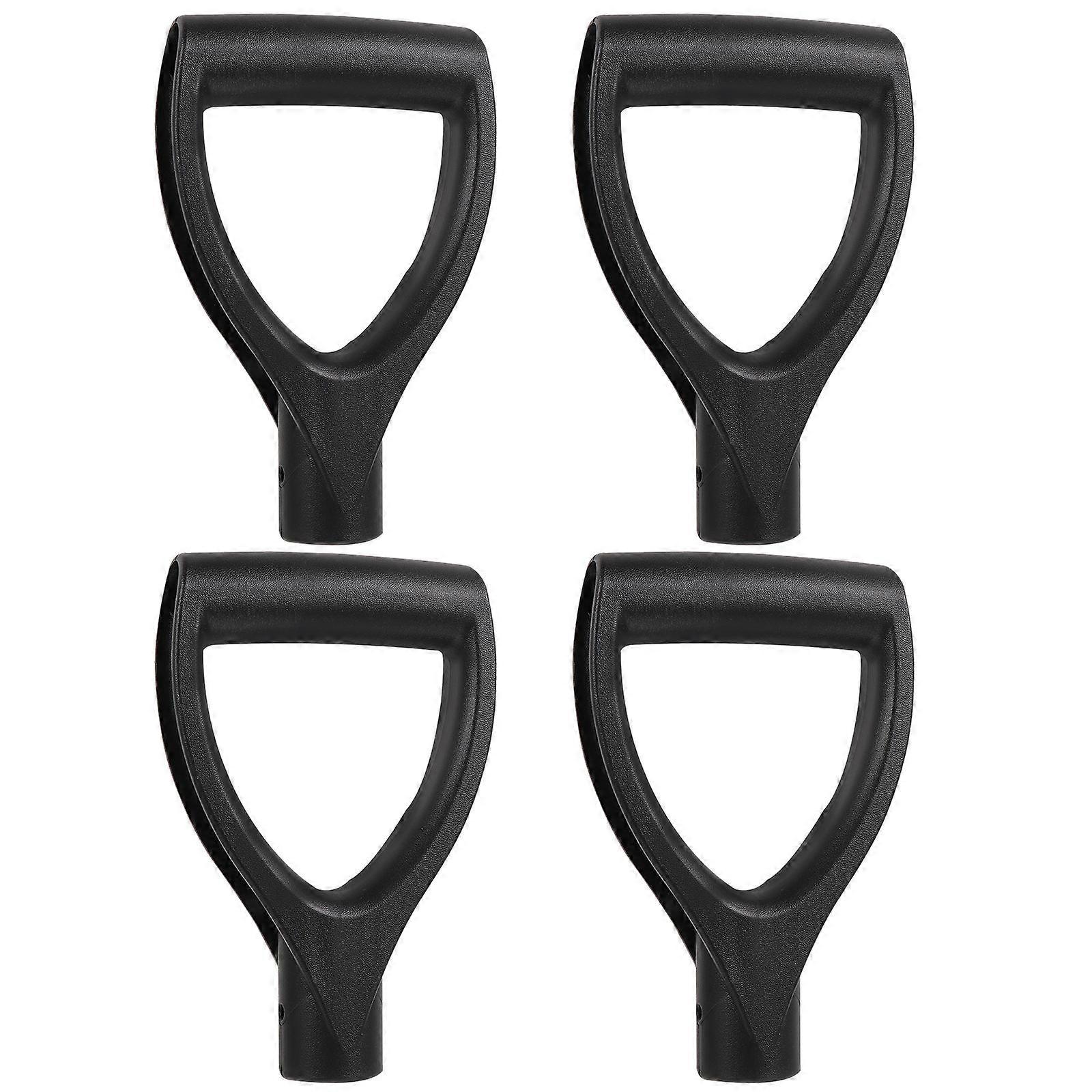 4pcs Heavy Duty D Shaped Snow Handle – Ergonomic Design for Durable Use, Replacement for Snow and Garden Tools