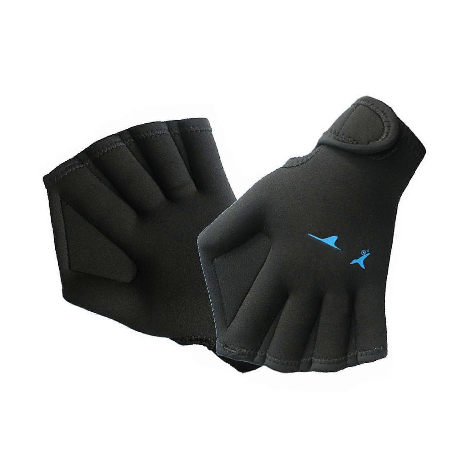 2 Pack Flexible Water Exercise Gloves Swimming and Diving Gloves Training Gloves Suitable for Pool and Beach Use Ref: 3185