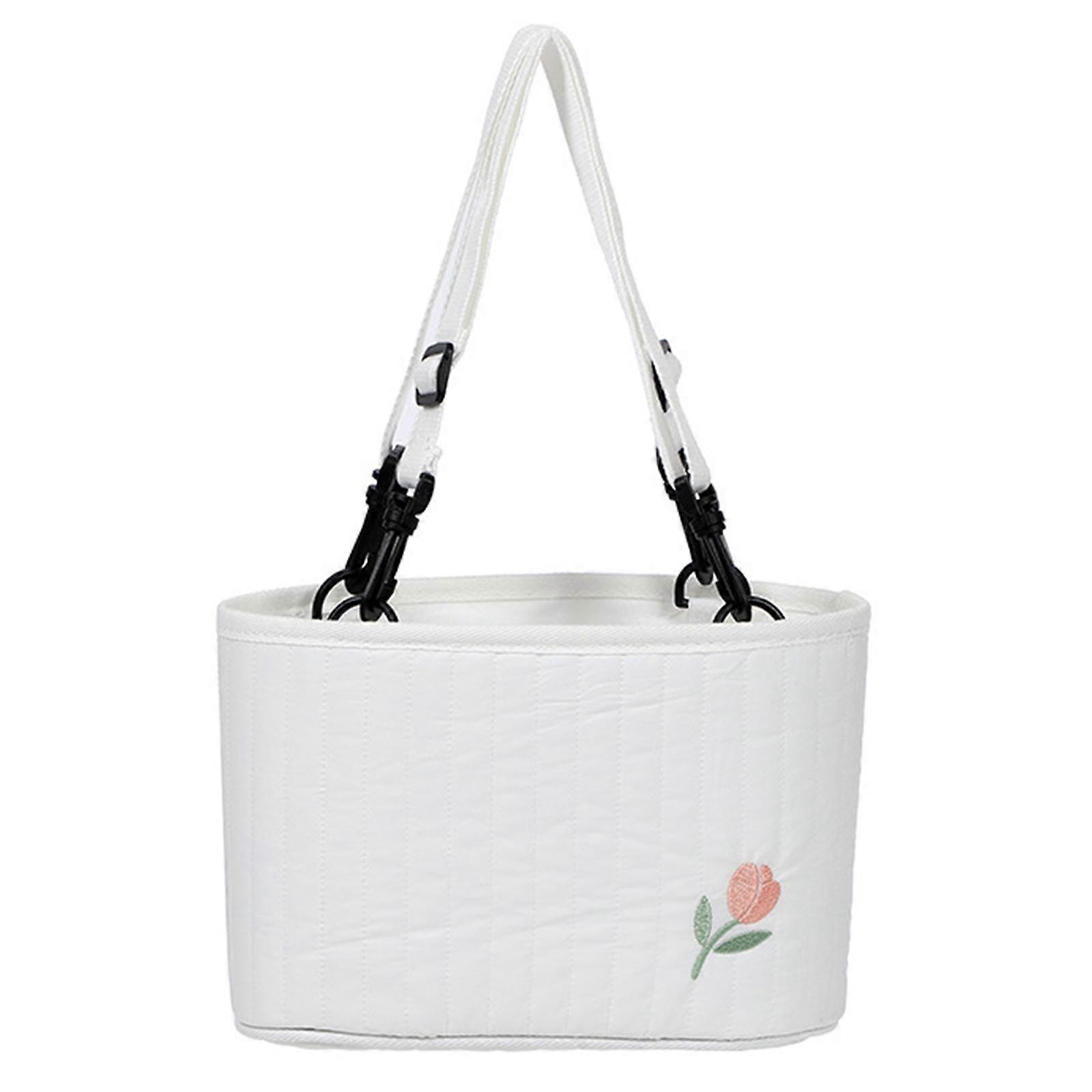 Cotton Car Hanging Mount Storage Bag Seat Back Organizer Multi Function