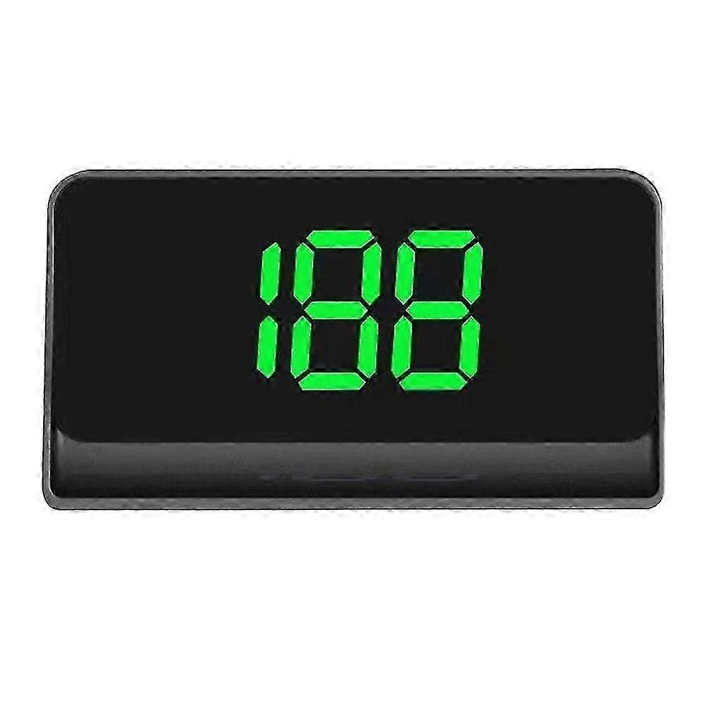 Universell bil GPS HUD Speedometer Digital Skjerm Stor Font Plug&Play Kmt / mph