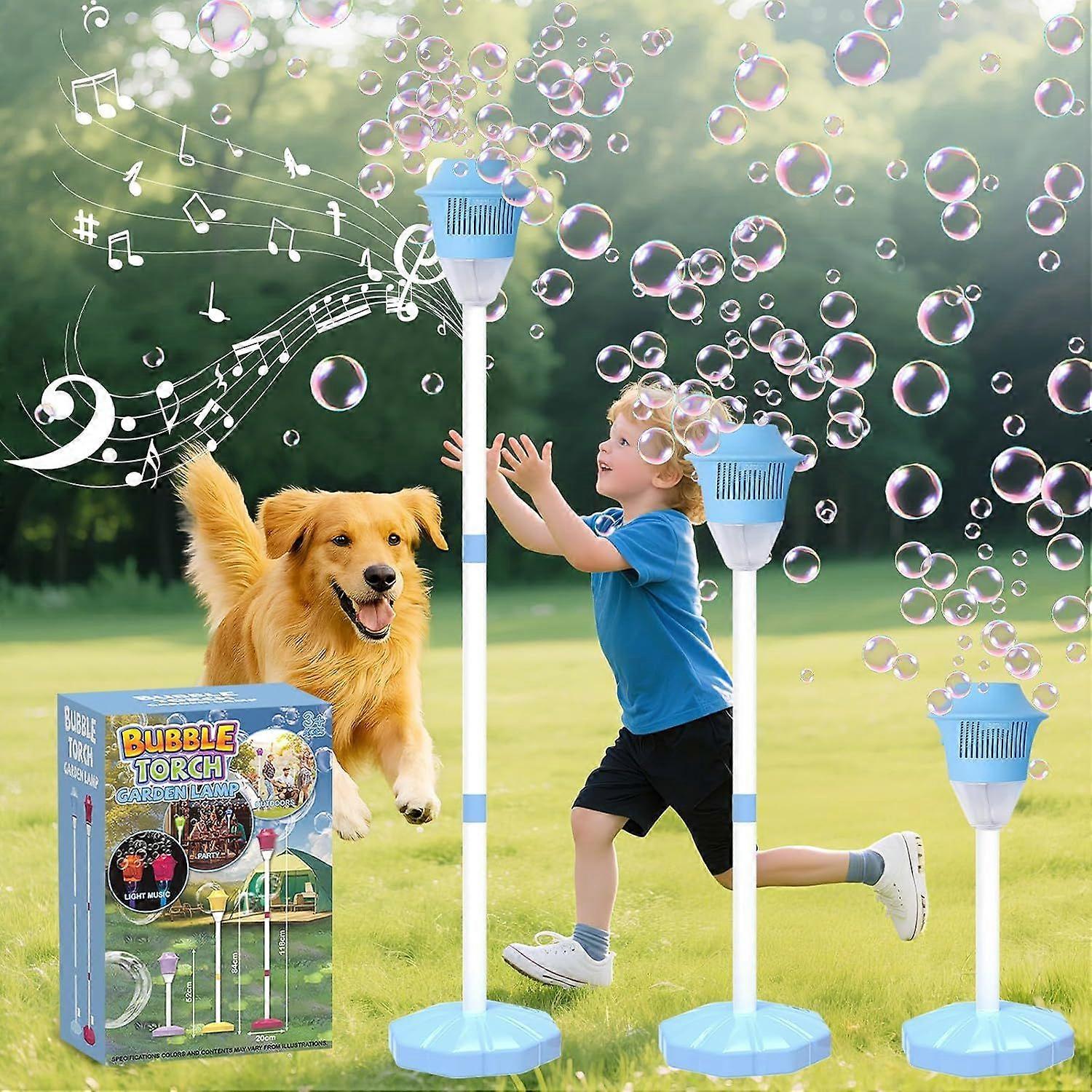 2025 Latest Model Bubble Machine for Kids, Automatic Standing Bubble Maker