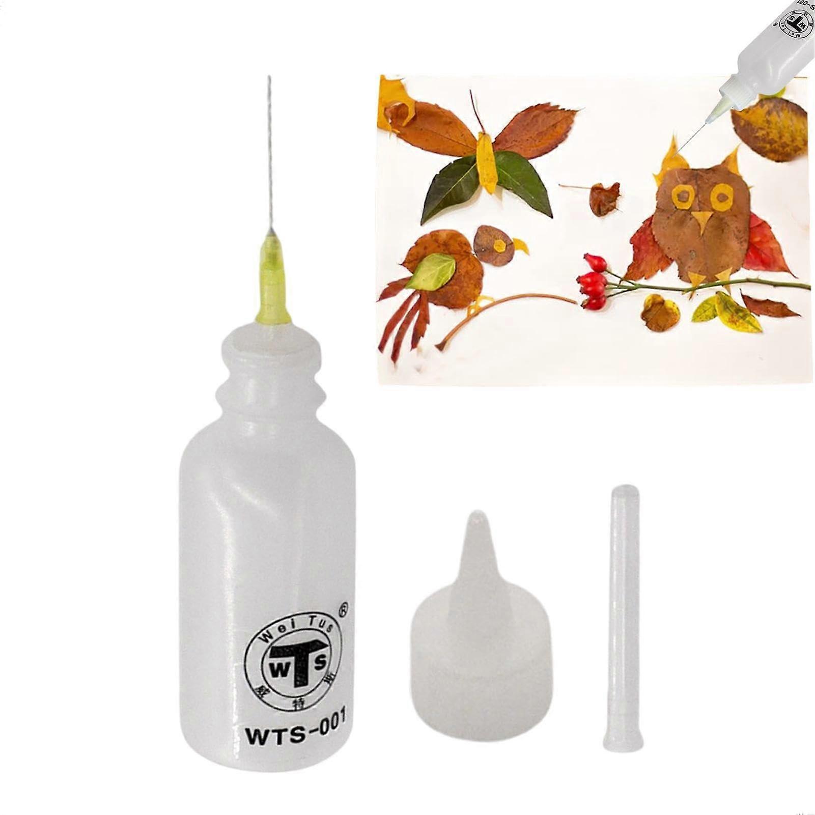 Needle-Nose Bottle Quilling Tool with Precision Tip, Leak-Proof Glue Applicator for Papermaking and Soldering