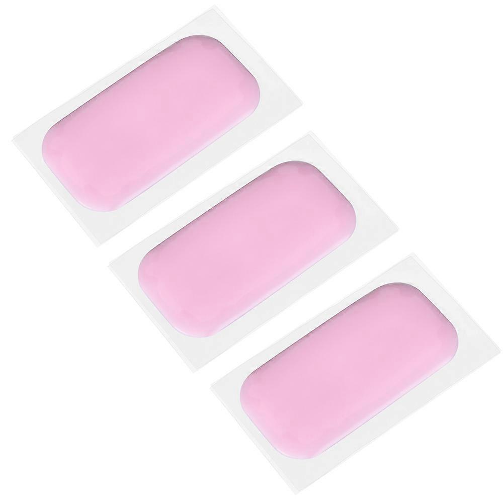 Eyelash Grafting Tool Eyelash Extension Pads Easy to Clean Pink Thickened Forehead Pads For Barber Shop Use 3Pcs