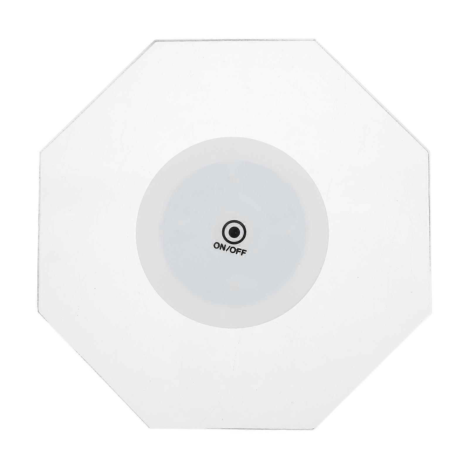 Acrylic LED Cup Coaster for Home Use Transparent Glow Coaster with Light Up Feature