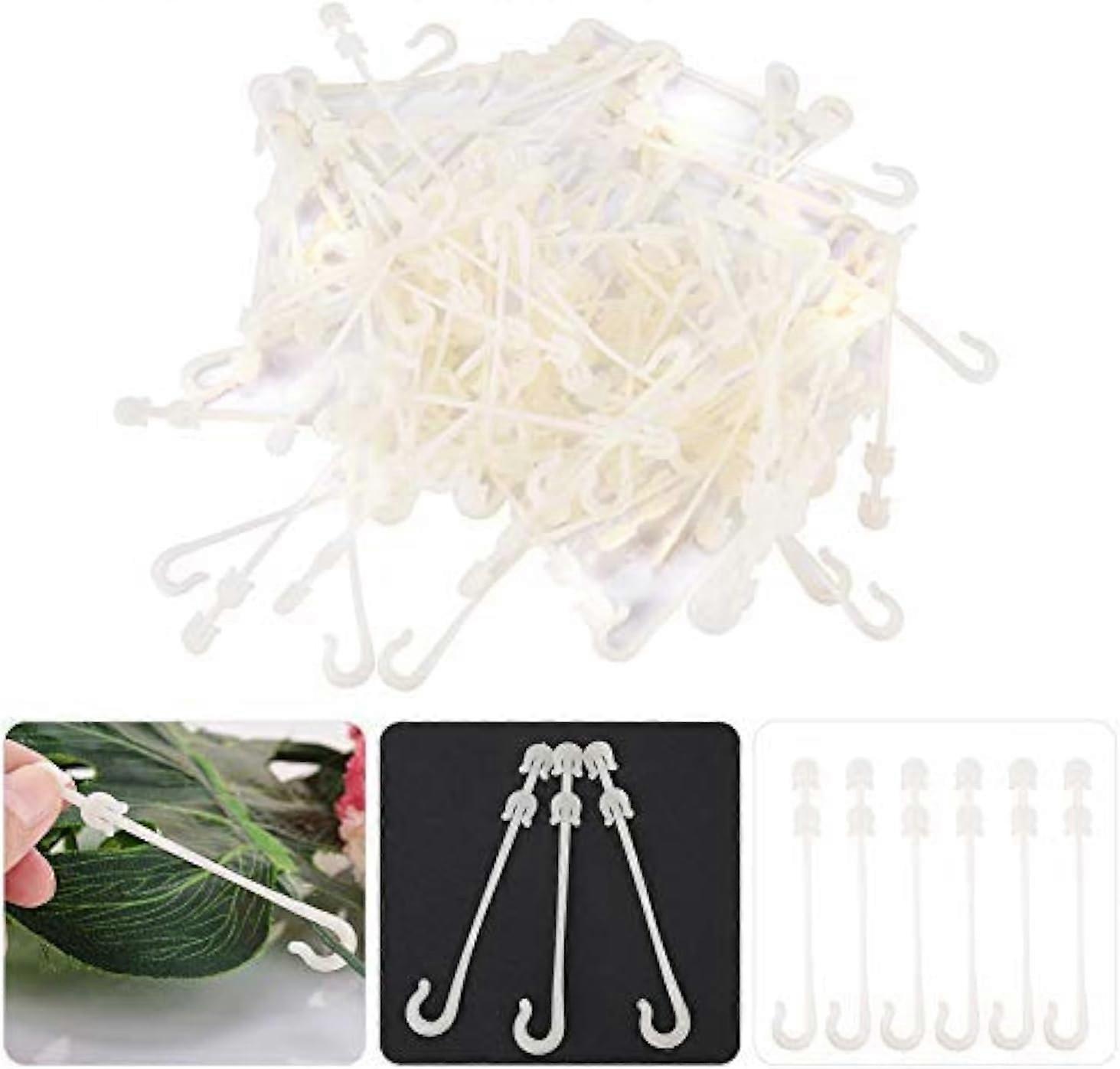 100 Pack Tomato J-Hooks, Prevent Fruit, Cherry, and Tomato Bunches from Pinching or Falling