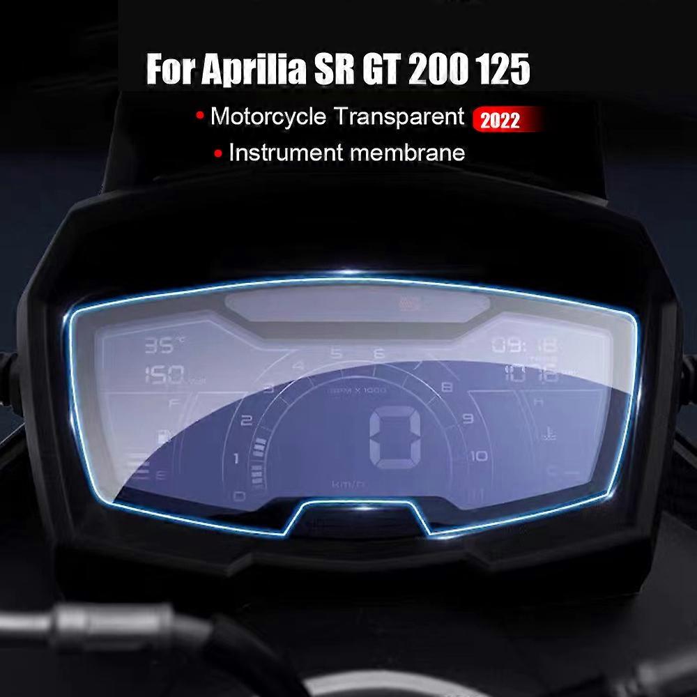 Για Aprilia SR GT 200 125 2022 Αξεσουάρ μοτοσικλετών Ταμπλό Προστατευτικό οθόνης Φιλμ