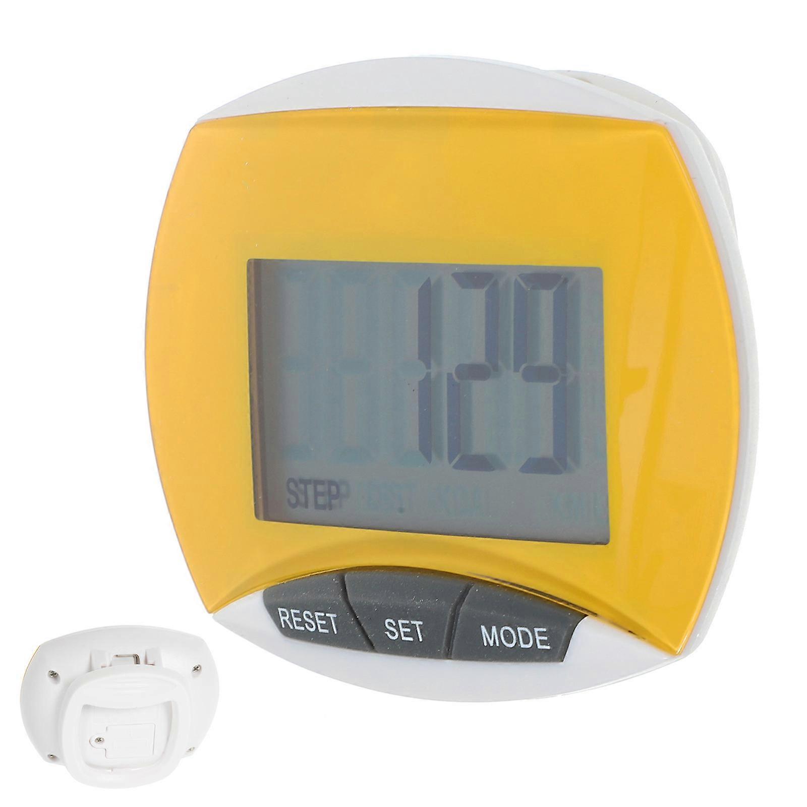 Walking Pedometer Multi-Functional Pedometer Everyone Running Walking Calorie Counting 6.38x5.40x2.50 Cm 1Pcs