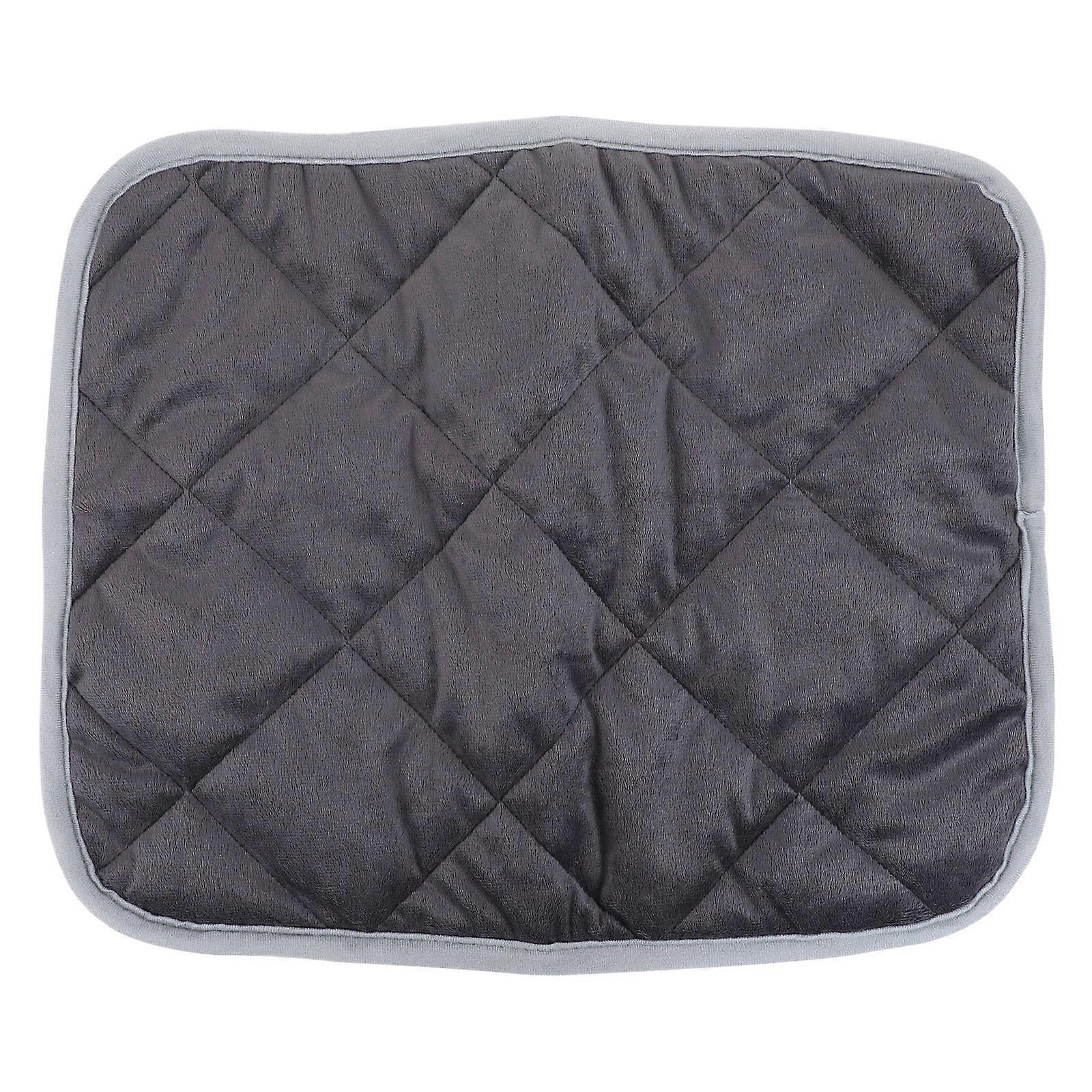 Grey Winter Pet Mat for Dog Cat Resting Warm Cloth Blanket Small Pets Practical Nest Accessory 1Pc