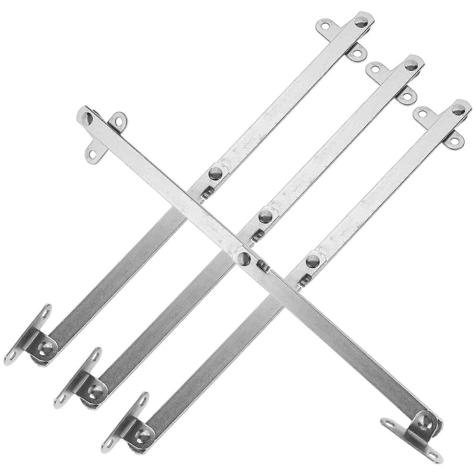 4pcs Durable Support Hinges for Folding Lid Cabinet Hardware – Easy Installation for Furniture Doors, Boxes, and Chests