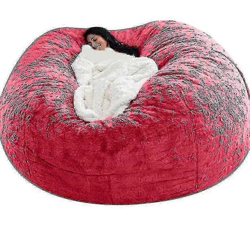 Lazy Sofa Bean Bag Artificial Fur Bean Bag Bean Sofa (à l’exclusion de Filler) Haute Qualité
